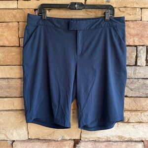 Columbia PFG navy blue lightweight shorts Women 14 EUC